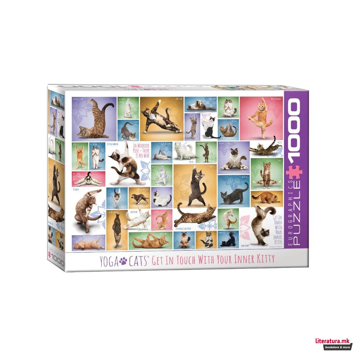 Сложувалка, Yoga Cats, 1000 парчиња