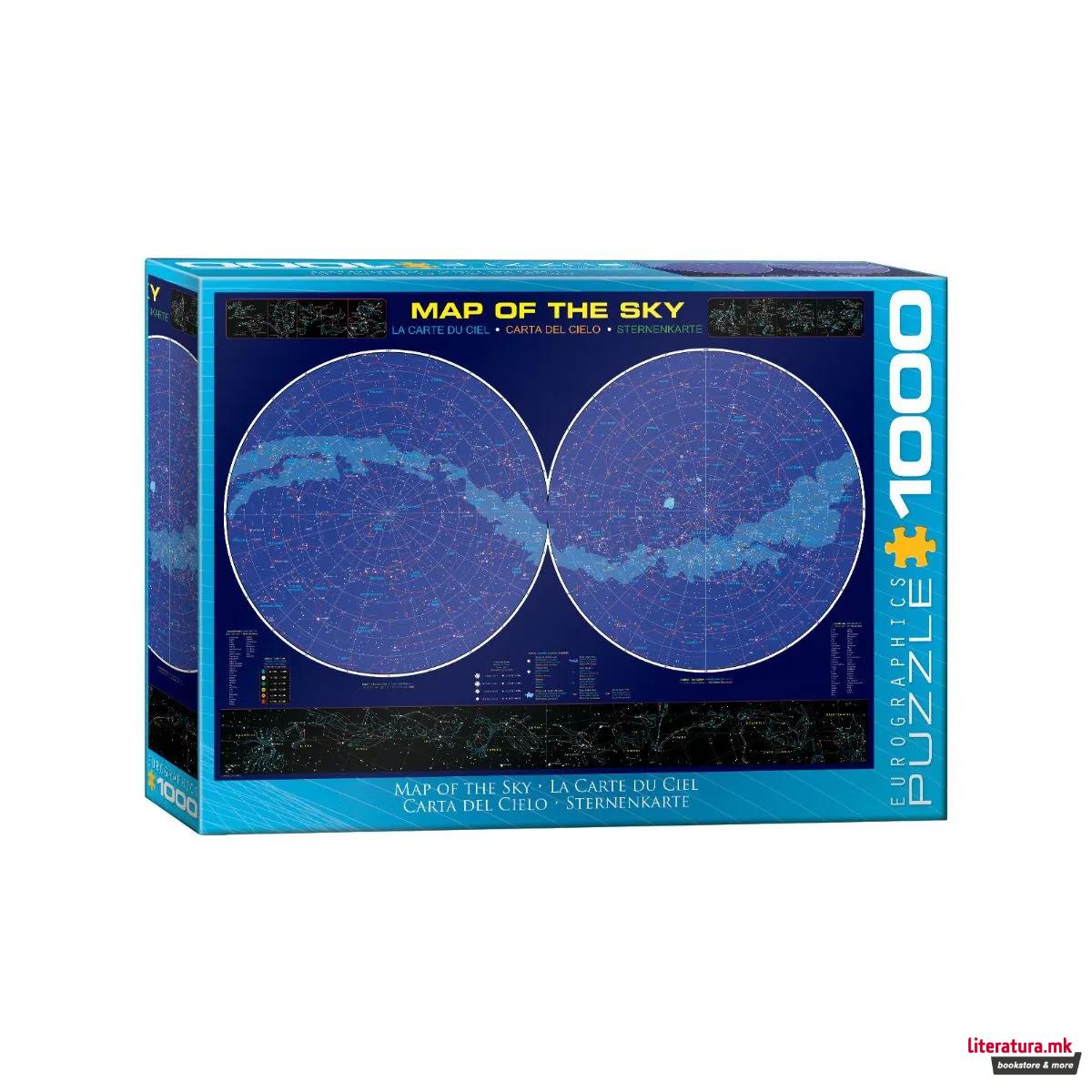 Сложувалка, Map of the Sky, 1000 парчиња