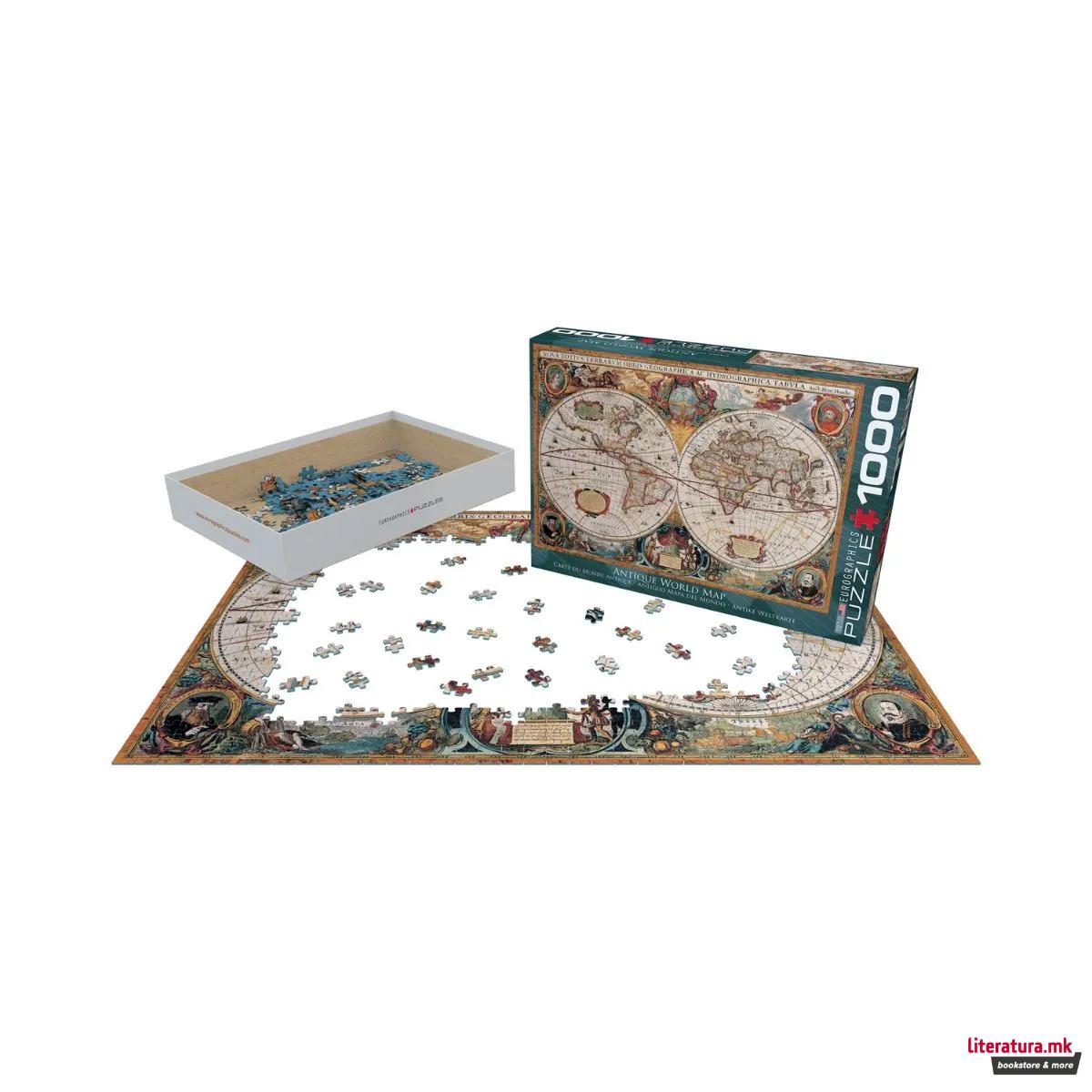Сложувалка, Orbis Geographica World Map, 1000 парчиња