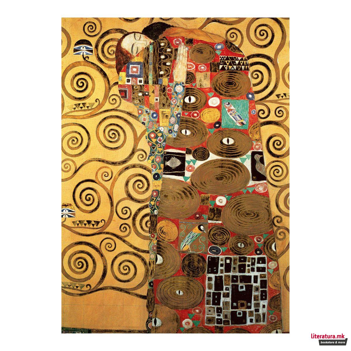 Сложувалка, Gustav Klimt -The Fulfillment (detail), 1000 парчиња