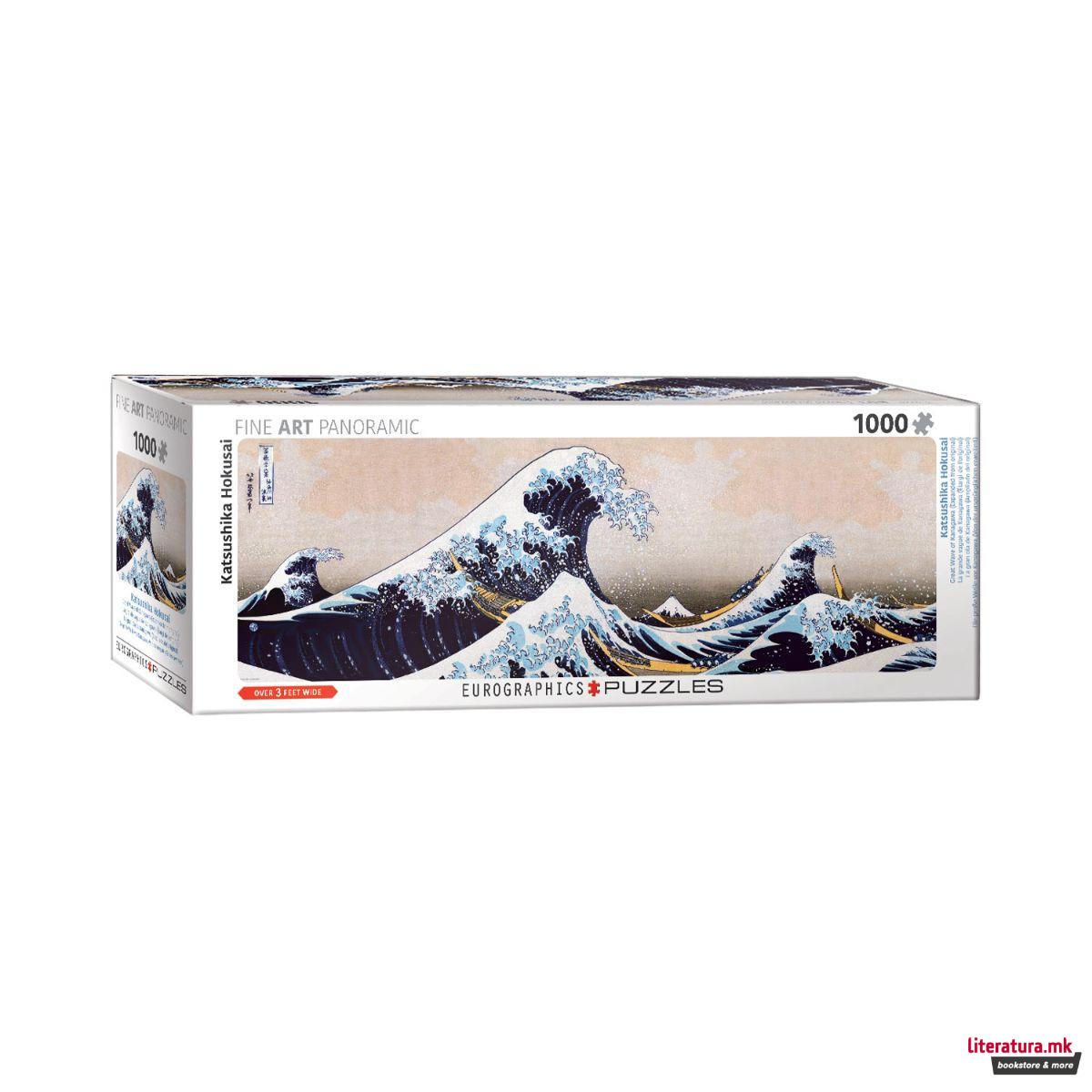 Сложувалка - панорама, Great Wave of Kanagawa, 1000 парчиња