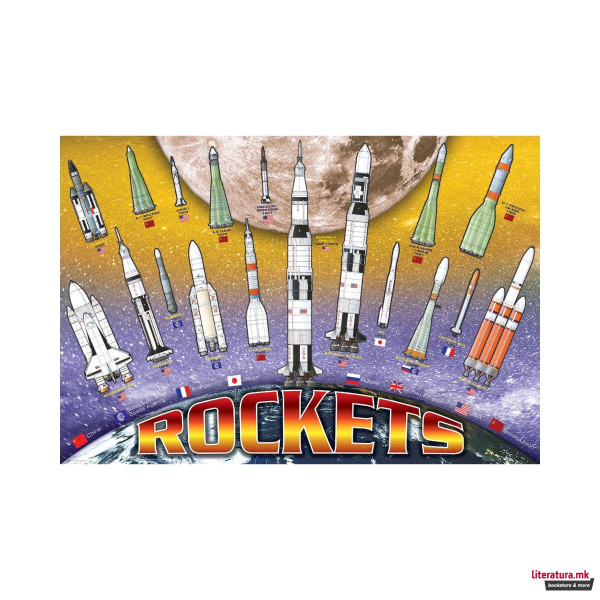 Детска сложувалка, Rockets, 100 парчиња