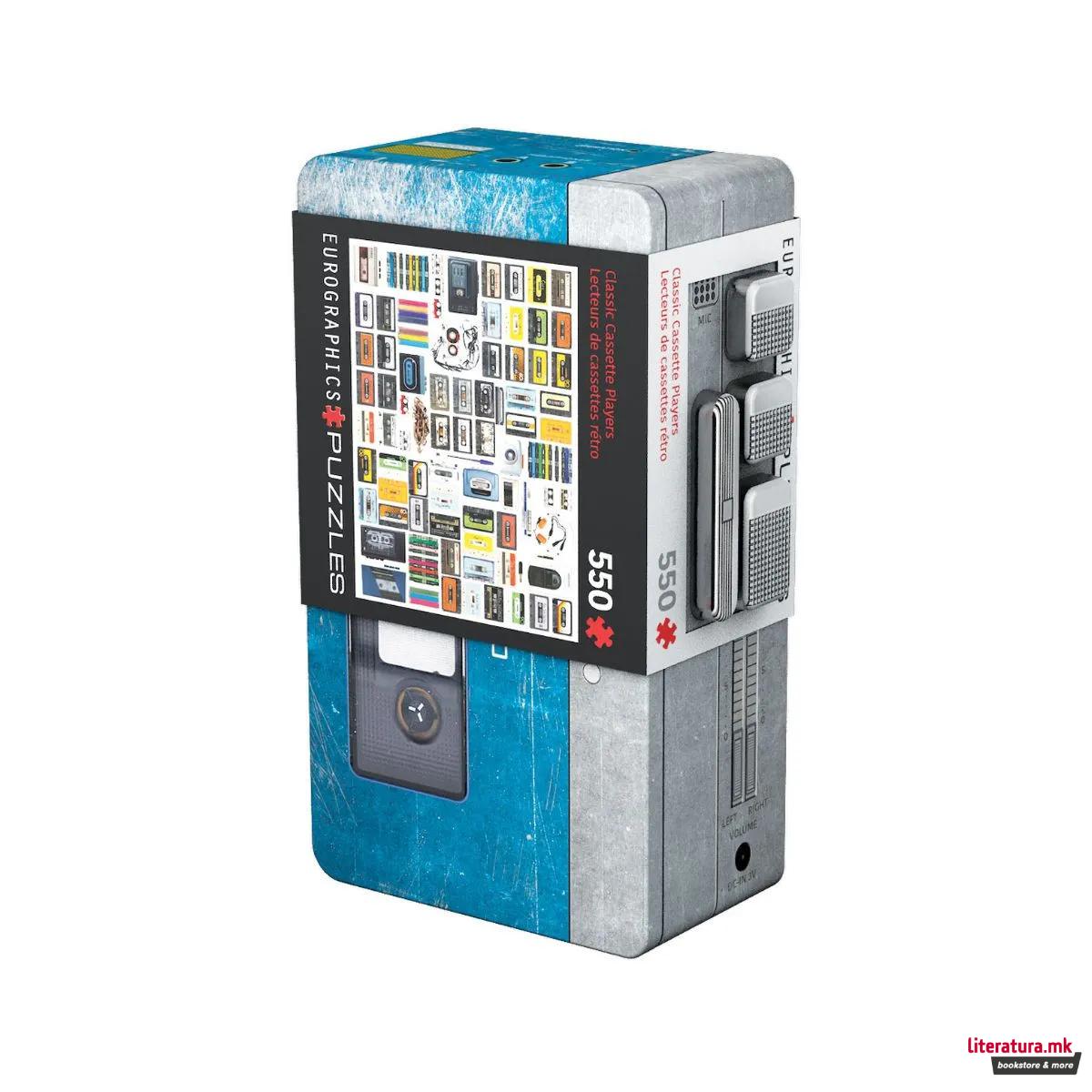 Сложувалка во декоративна кутија, Cassette Player, 550 парчиња