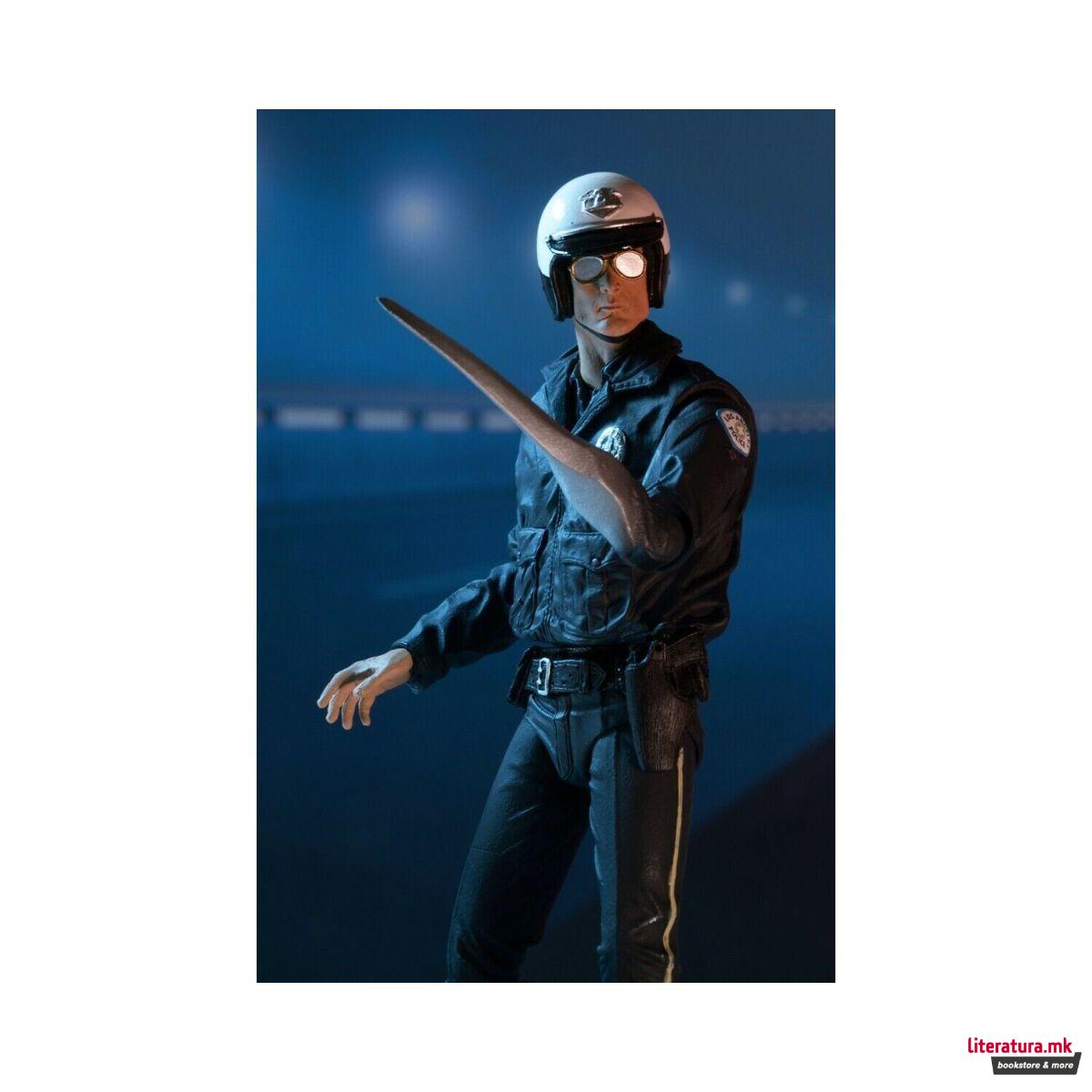 Фигура, NECA, Predator - Terminator 2 - T-1000 Motorcycle Cop (Ultimate Series)