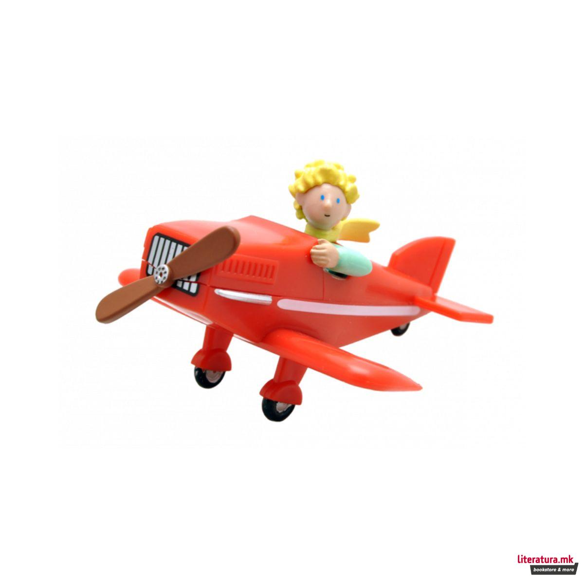 Фигура, Plastoy, The Little Prince in his Plane, 7цм
