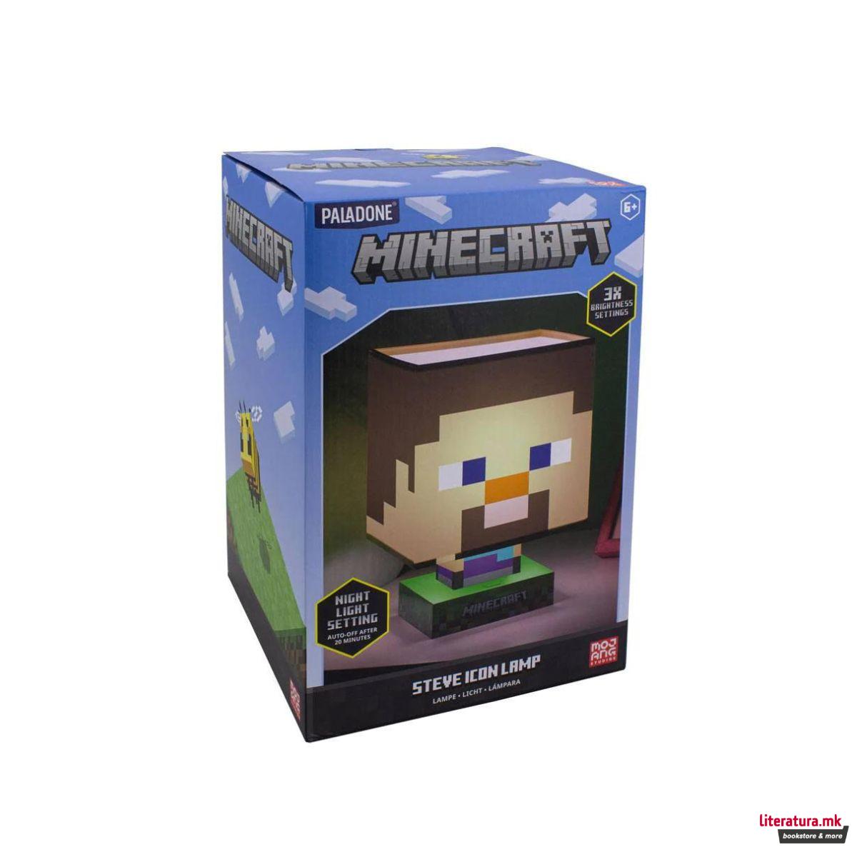 Столна ламба, Minecraft - Steve
