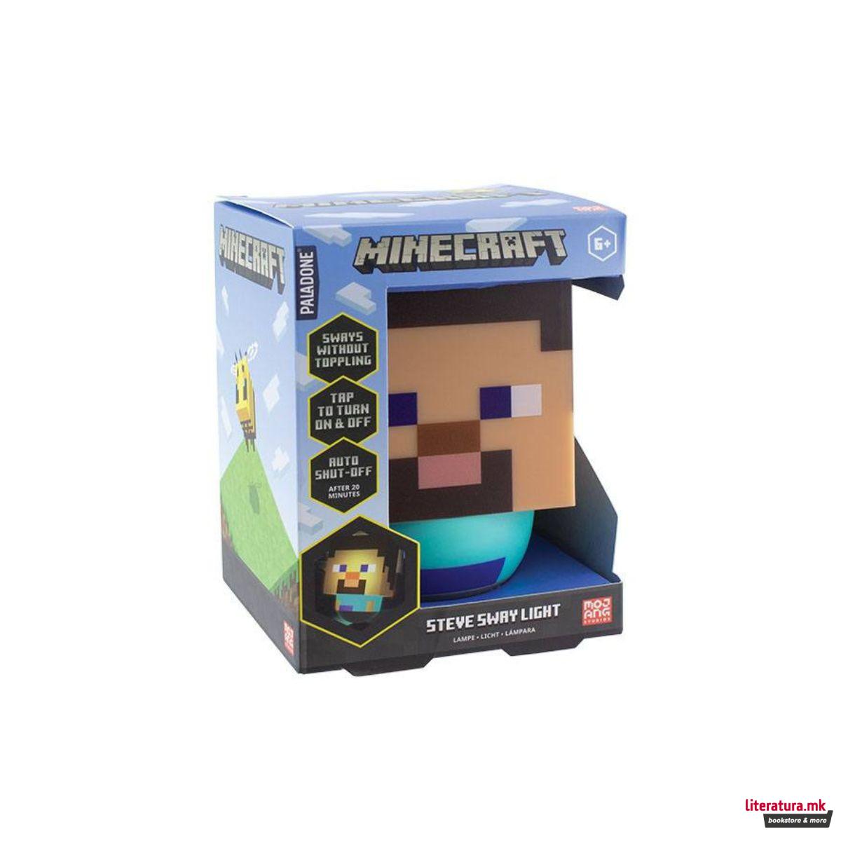 Столна ламба, Minecraft - Steve Sway
