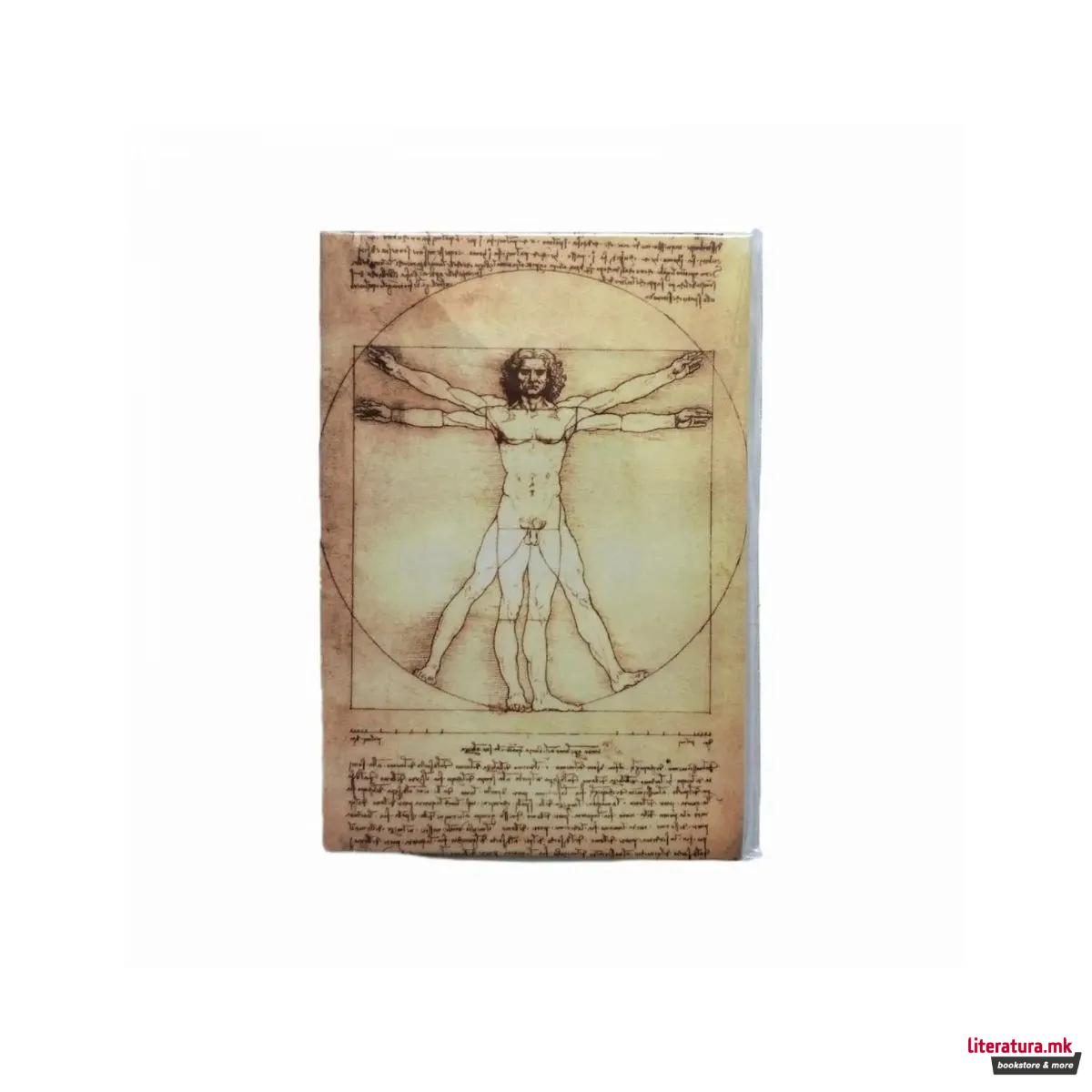 Магнет, Leonardo Da Vinci - Vitruvian Man
