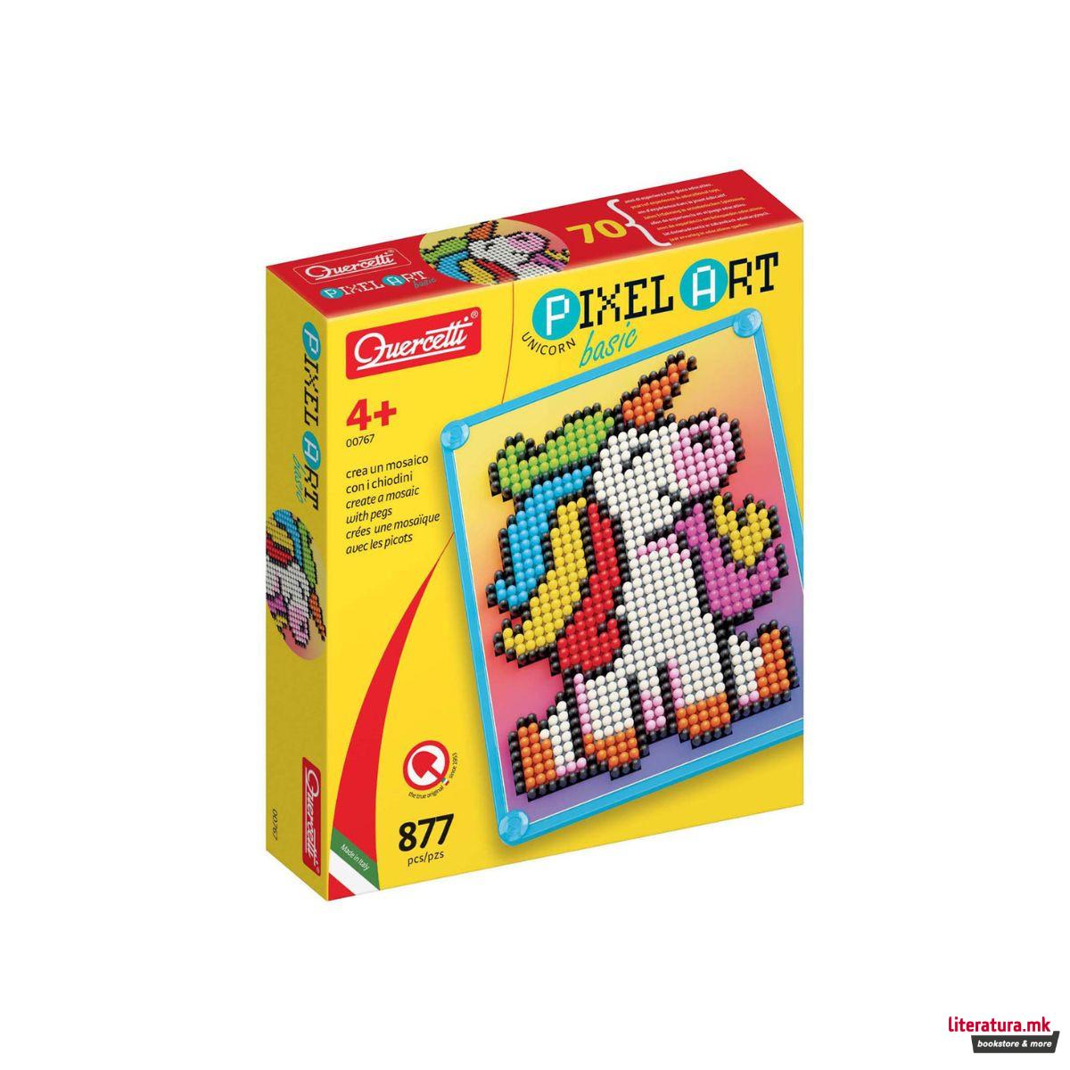 Сет за игра со пинови, Pixel Art (Basic) - Unicorn