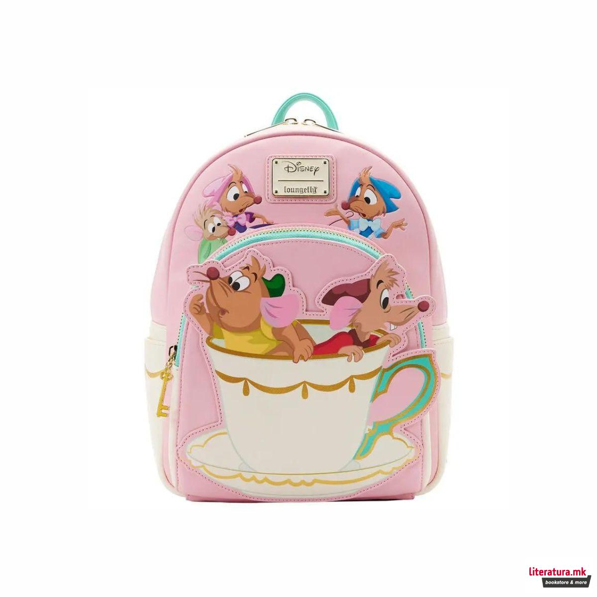 Ранец, Loungefly, Disney: Cinderella - Gus Gus and Jack Teacup