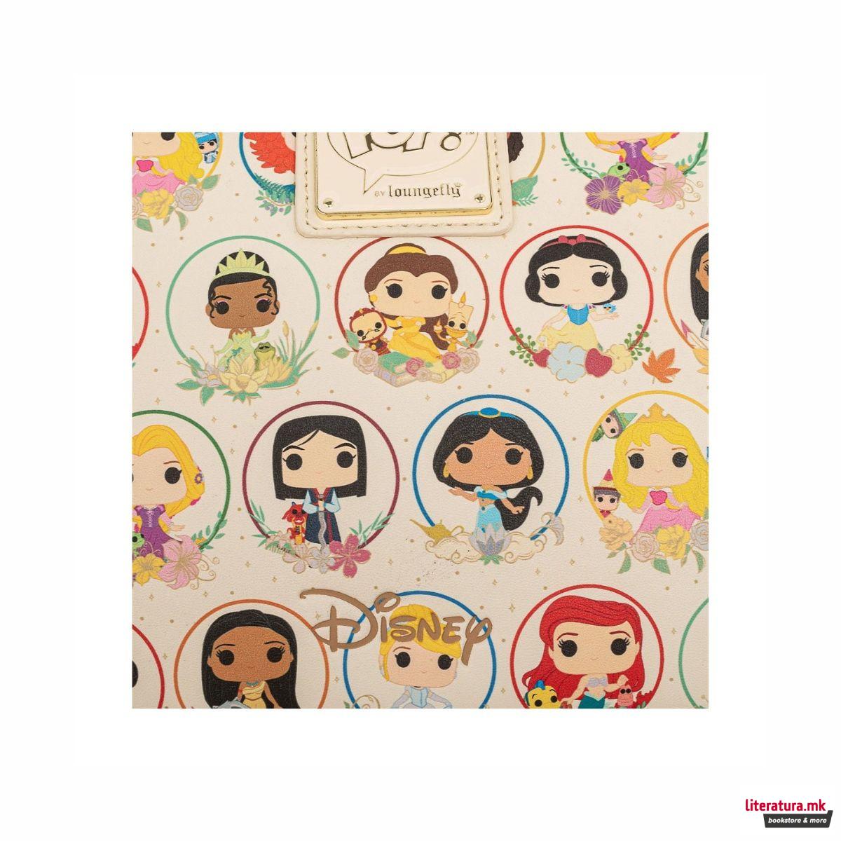 Чанта за на рамо, Funko Pop! by Loungefly, Disney: Princess Circles