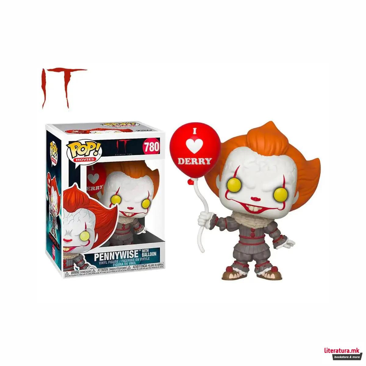 Фигура, Pop! Movies, IT: Chapter 2 - Pennywise w/ Balloon