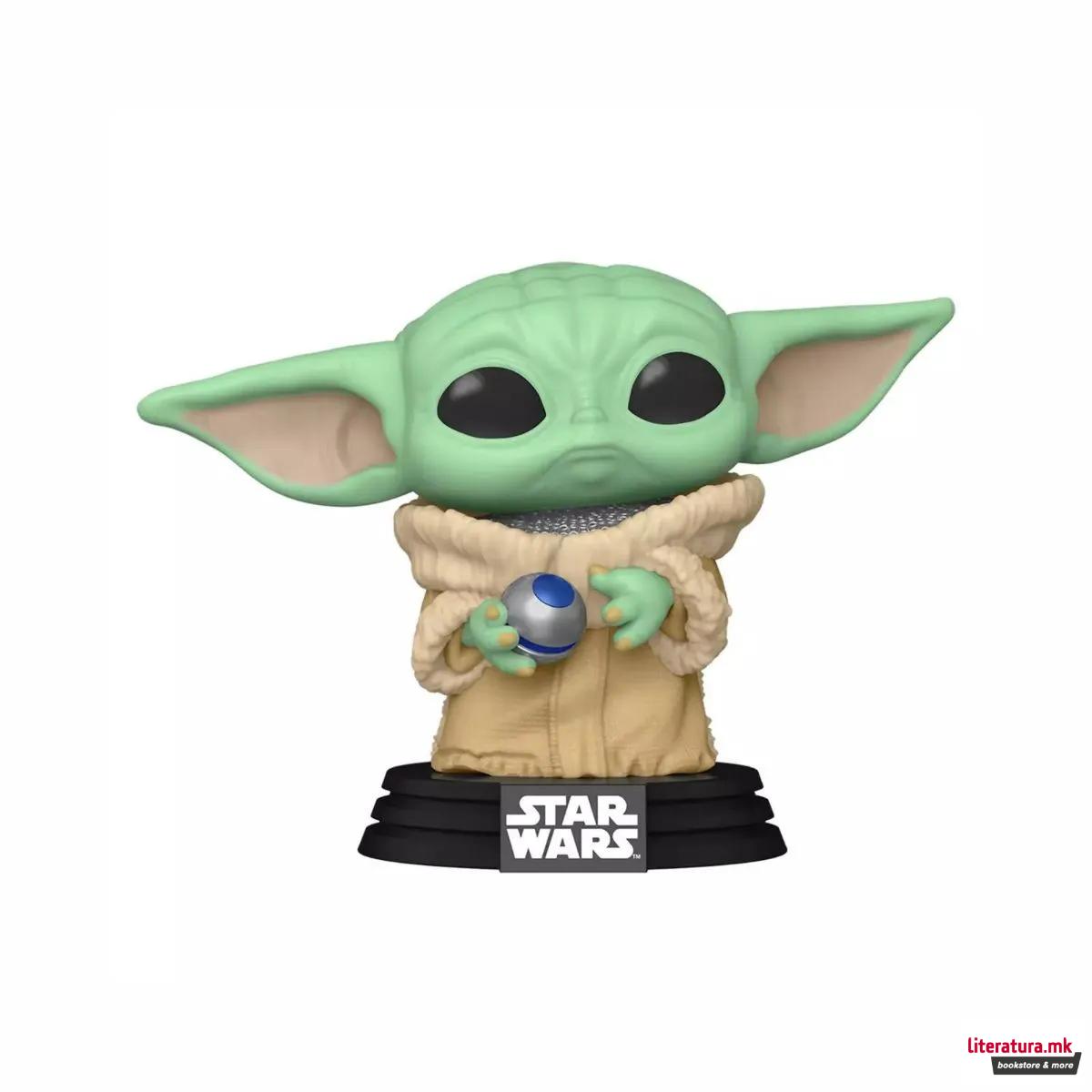 Фигура, Pop!, Star Wars: The Book of Boba Fett - Grogu w/armor