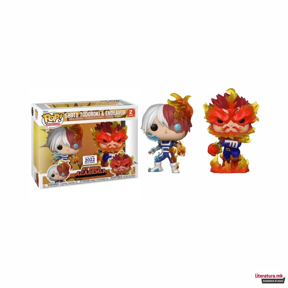 Фигура, Pop! Animation, My Hero Academia - Shoto Todoroki & Endeavor