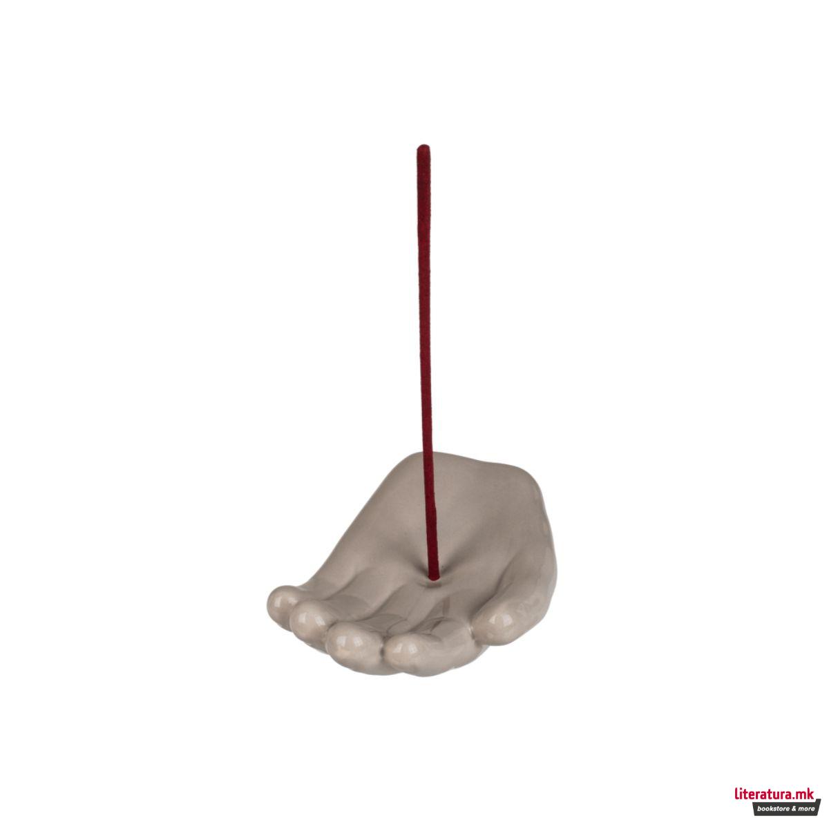 Керамички сад за миризливи стапчиња, Hand