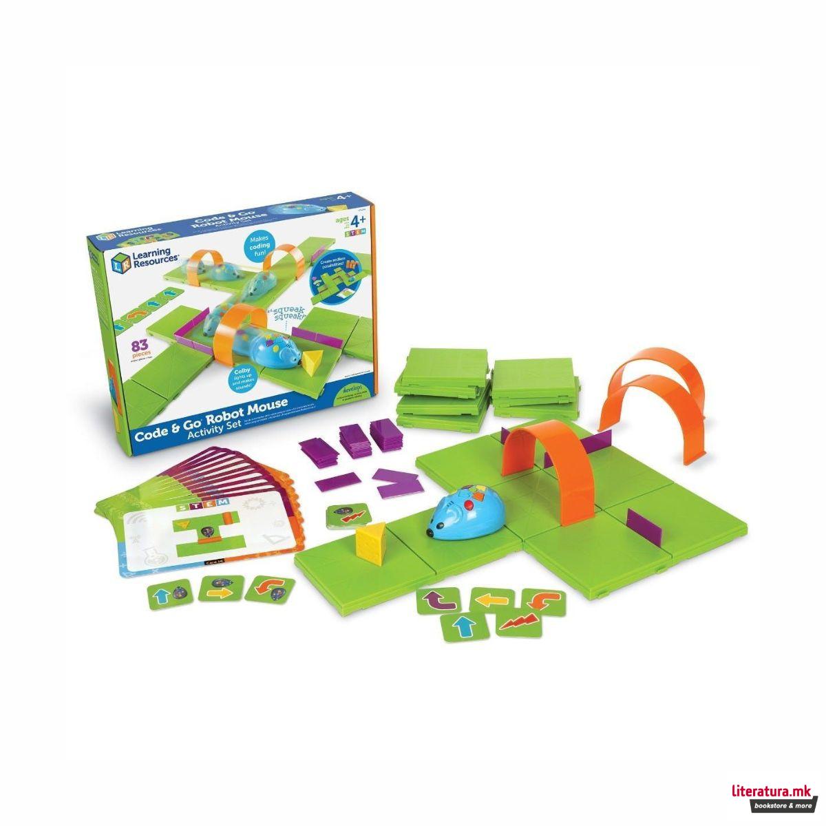 СТЕМ-сет Робот-Глувче, Learning Resources Code & Go Robot Mouse