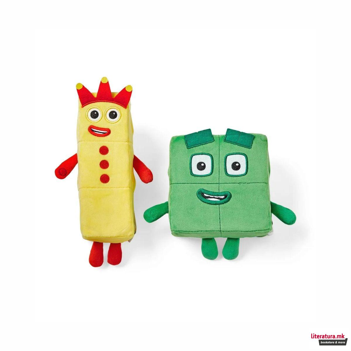 Плишани играчки, Numberblocks Three And Four Playful Pals