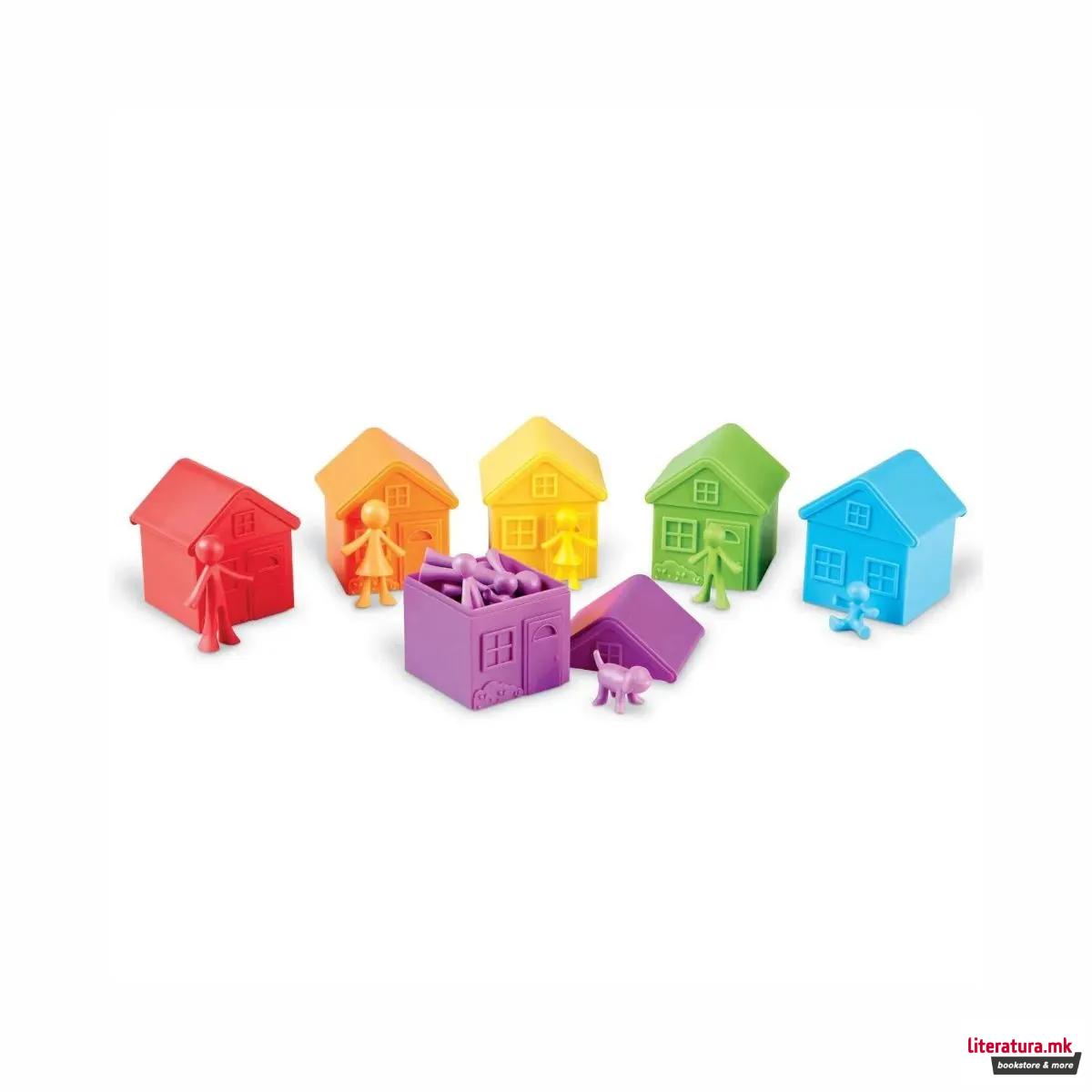 Едукативен сет - Сортирање, All About Me Sorting Neighbourhood Set