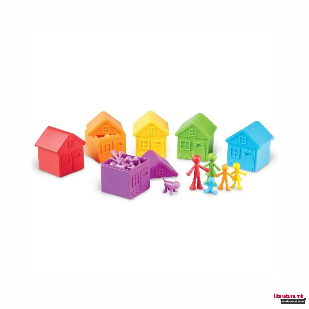 Едукативен сет - Сортирање, All About Me Sorting Neighbourhood Set