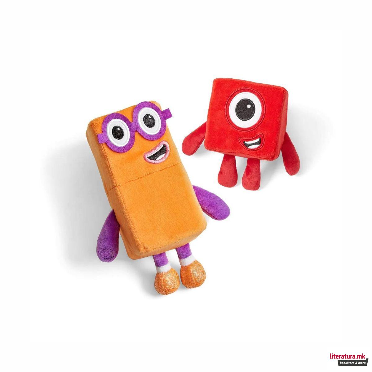 Плишани играчки, Numberblocks One And Two Playful Pals