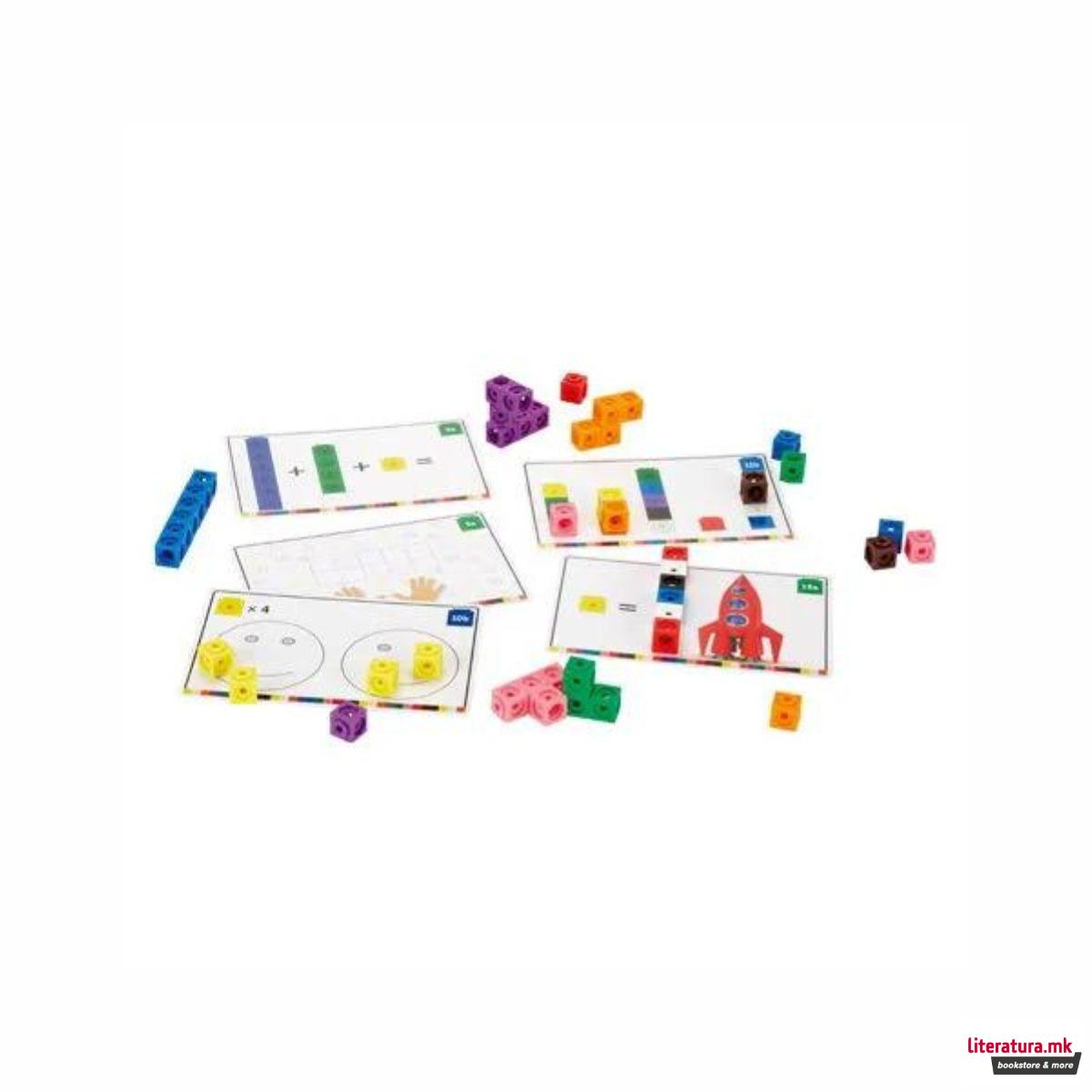 Сет со математички активности, Mathlink® Cubes Starter Set
