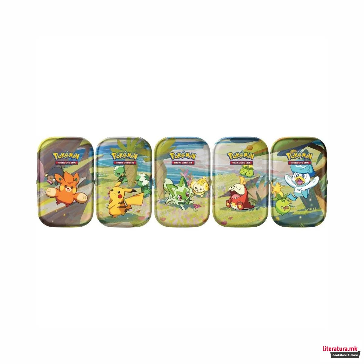 Карти за размена, Paldea Friends - Mini Tins (сет од 5)