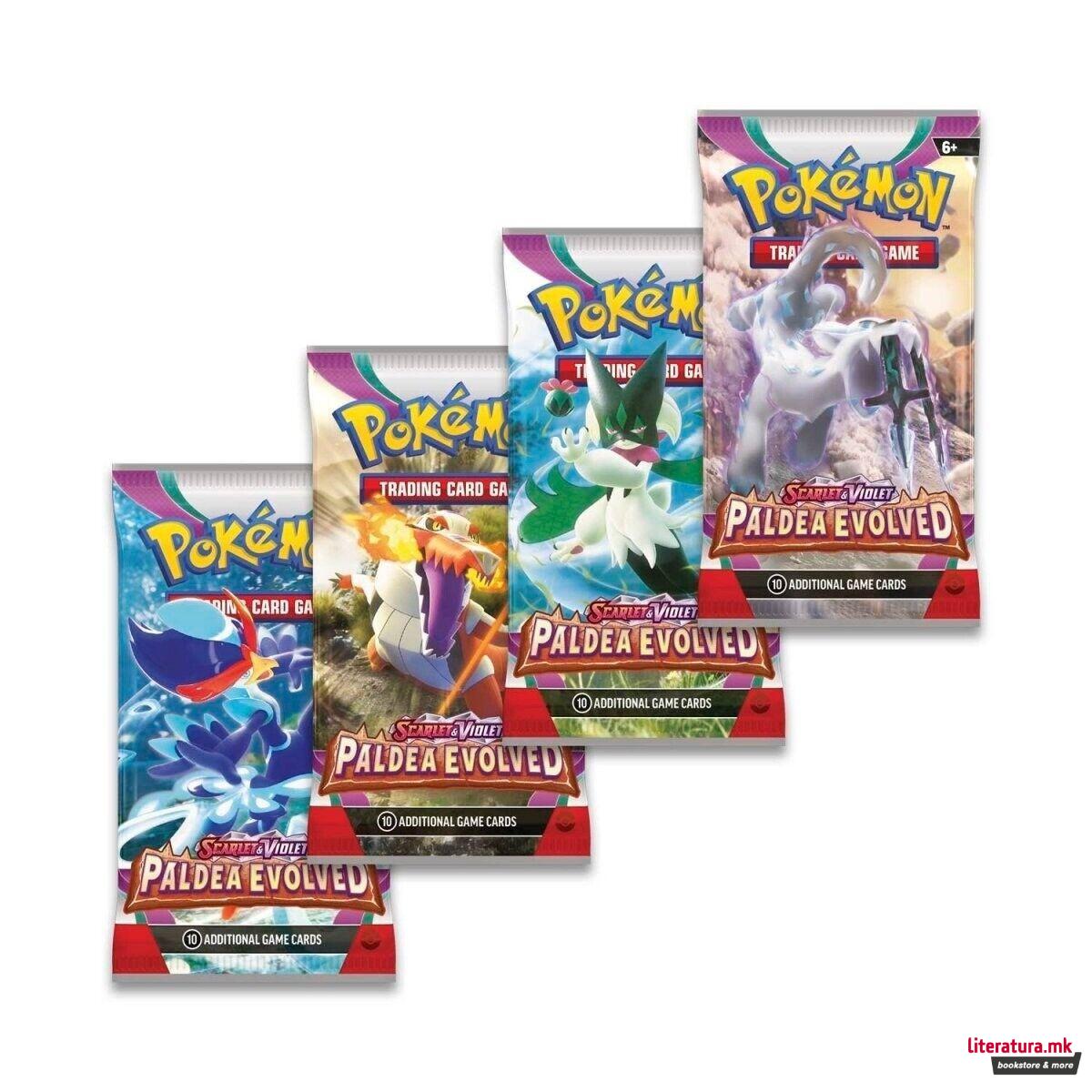 Карти за размена, Scarlet and Violet Paldea Evolved: Build and Battle Box