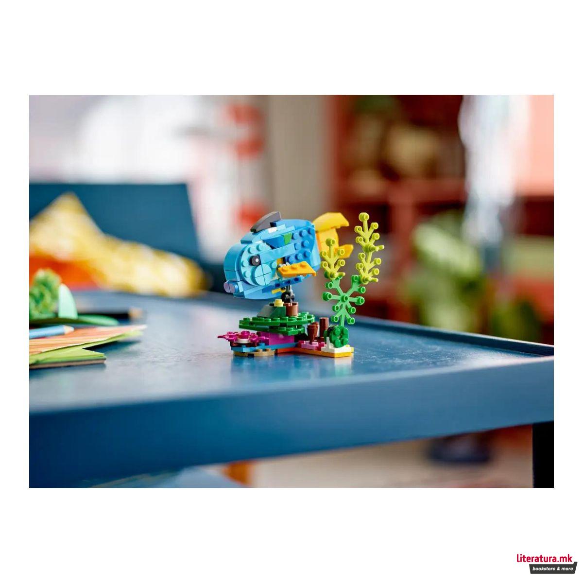 LEGO коцки, Creator 3-in-1, Exotic Parrot 