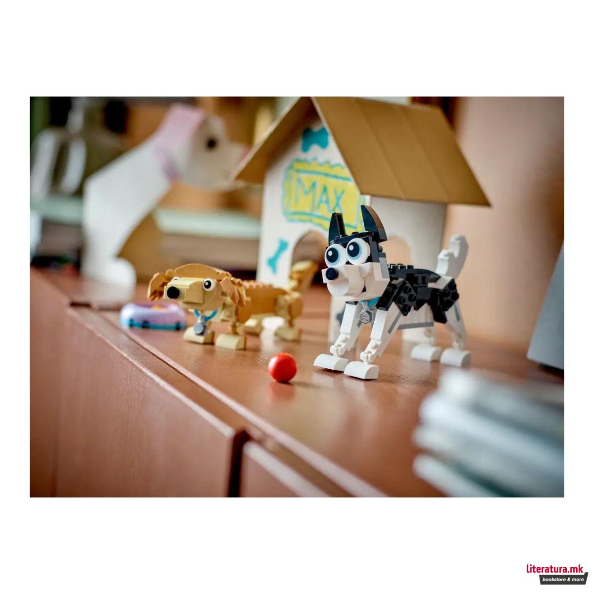 LEGO коцки, Creator 3-in-1, Adorable Dogs