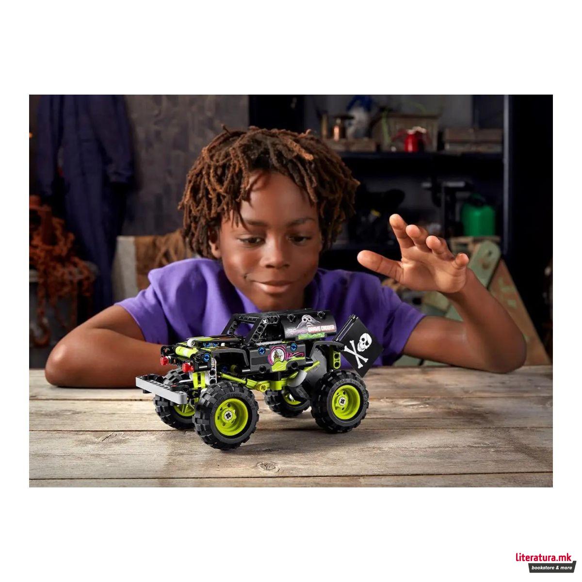 LEGO коцки, Technic, Monster Jam - Grave Digger 