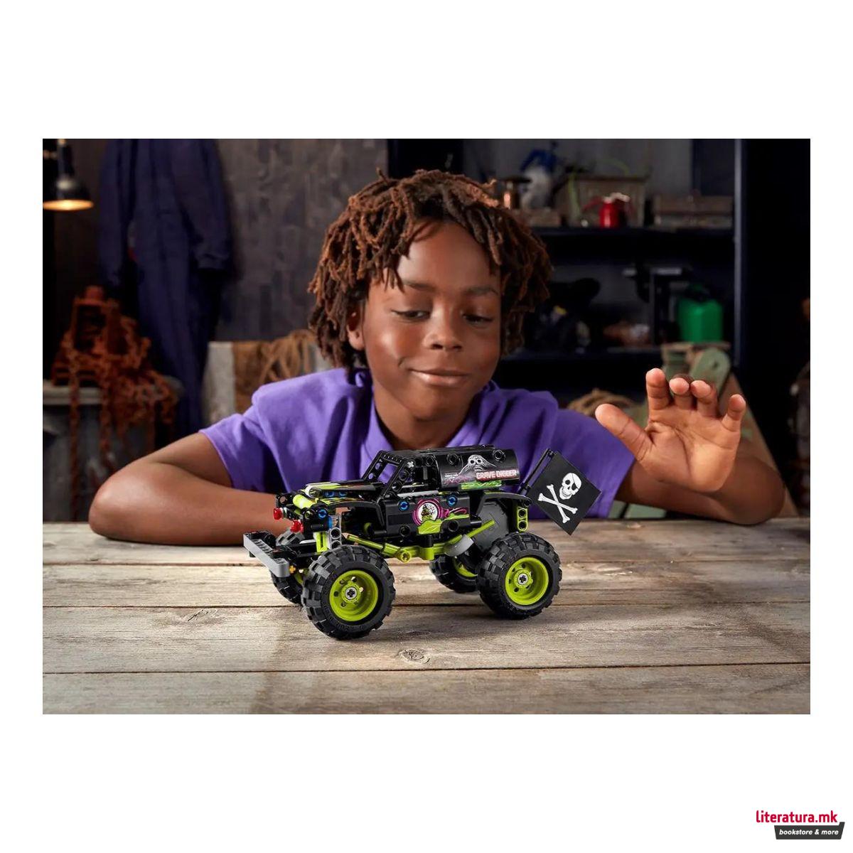 LEGO коцки, Technic, Monster Jam - Grave Digger 
