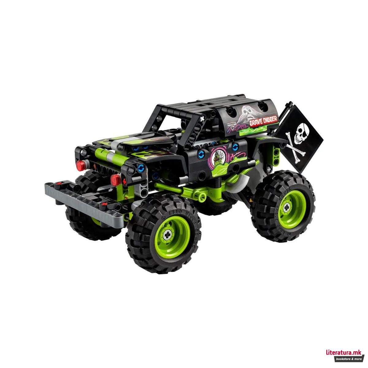 LEGO коцки, Technic, Monster Jam - Grave Digger 