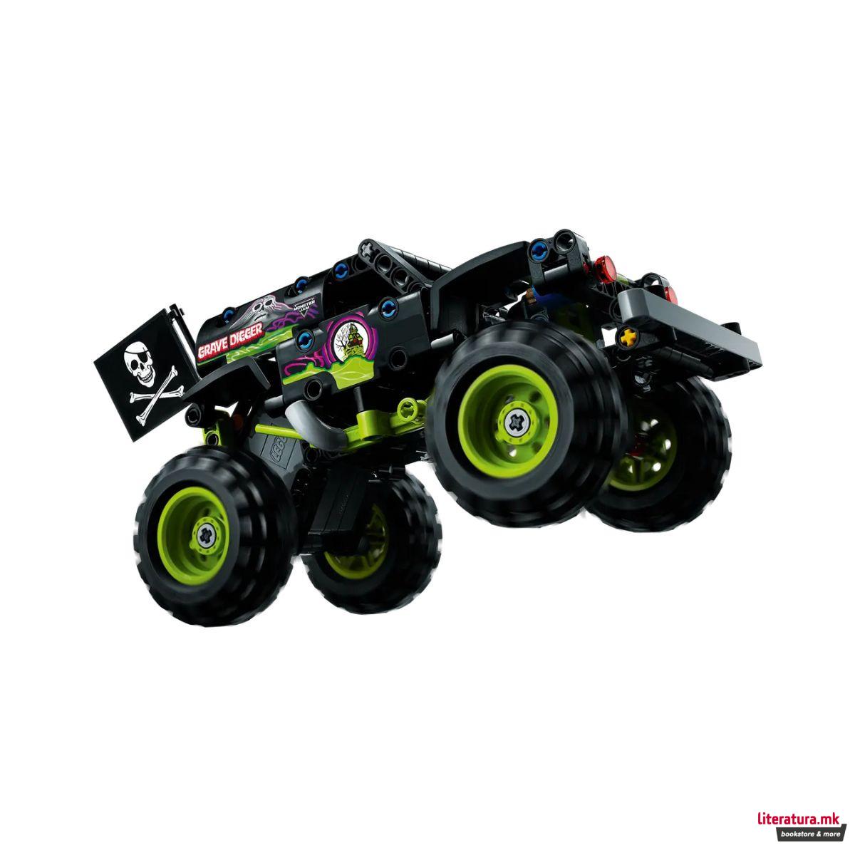 LEGO коцки, Technic, Monster Jam - Grave Digger 