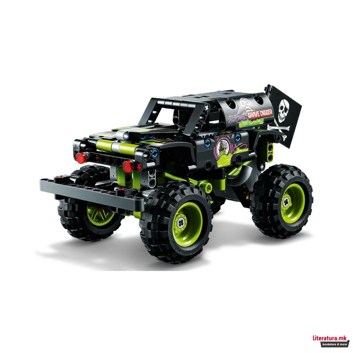 LEGO коцки, Technic, Monster Jam - Grave Digger 