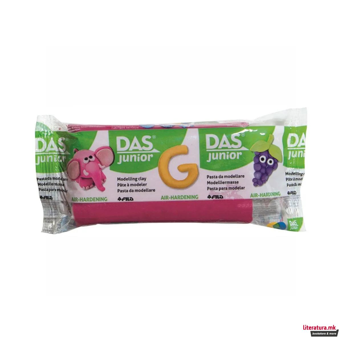 Глина, DAS Junior, 100g, розева 