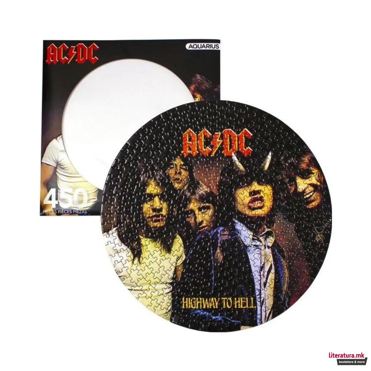 Сложувалка - округла, AC/DC - Highway To Hell, 450 парчиња