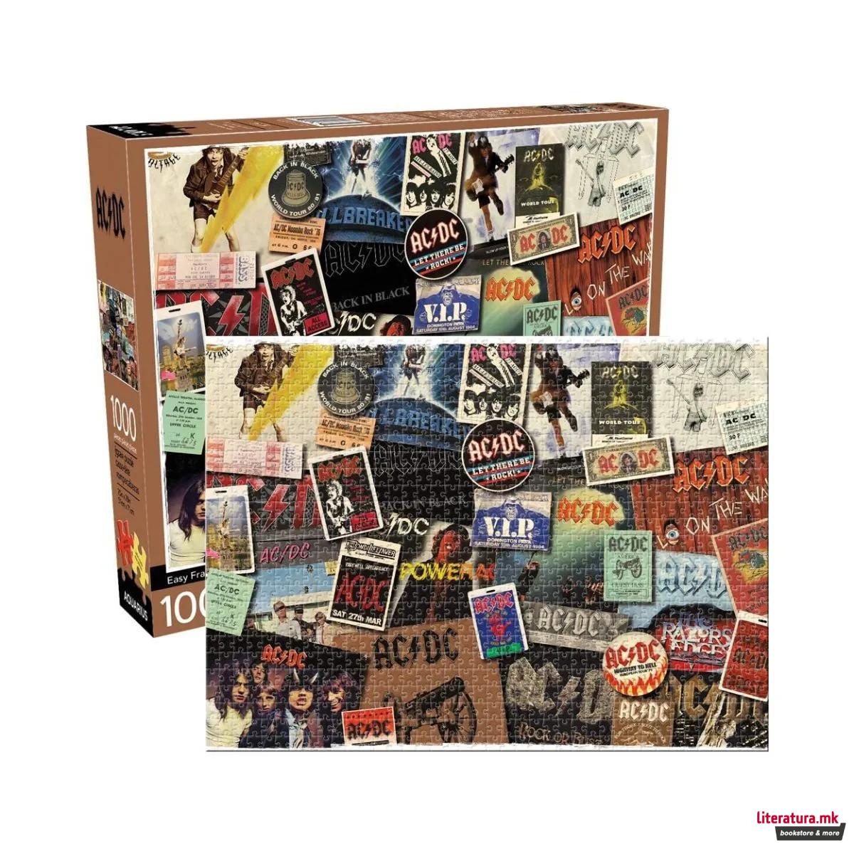 Сложувалка, AC/DC Album Collage, 1000 парчиња
