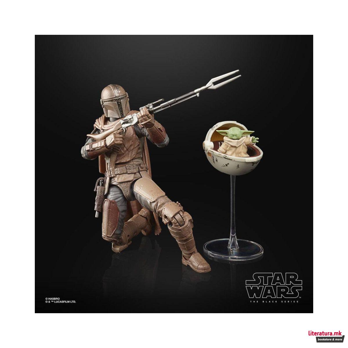 Фигура, Star Wars - The Mandalorian & Grogu Arvala 7 (The Black Series)
