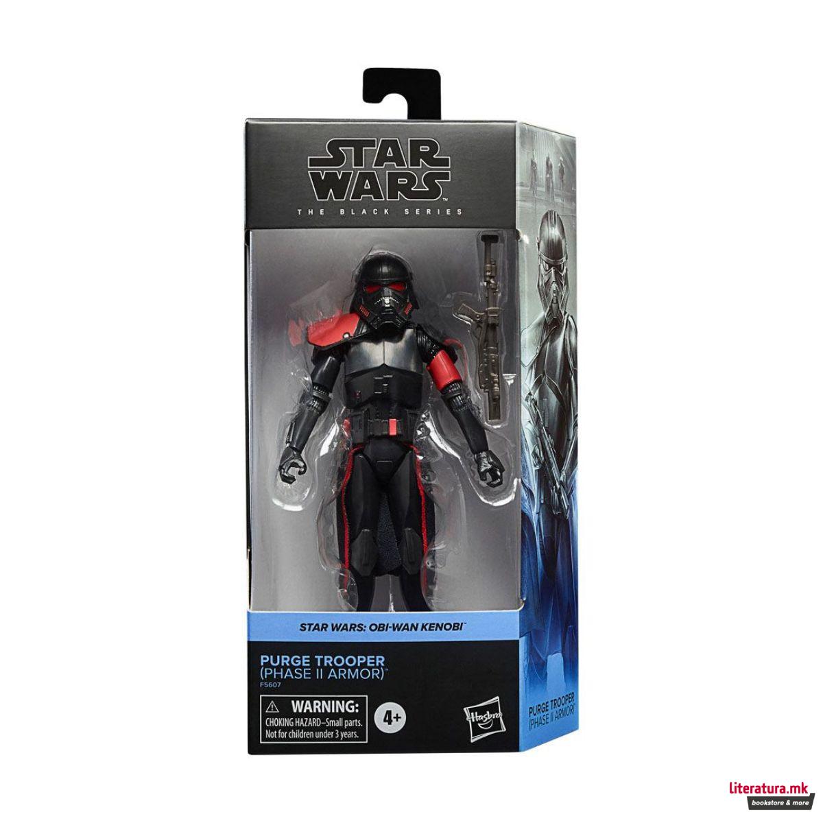 Фигура, Star Wars: Obi-Wan Kenobi - Purge Trooper, Phase II Armor (Black Series)