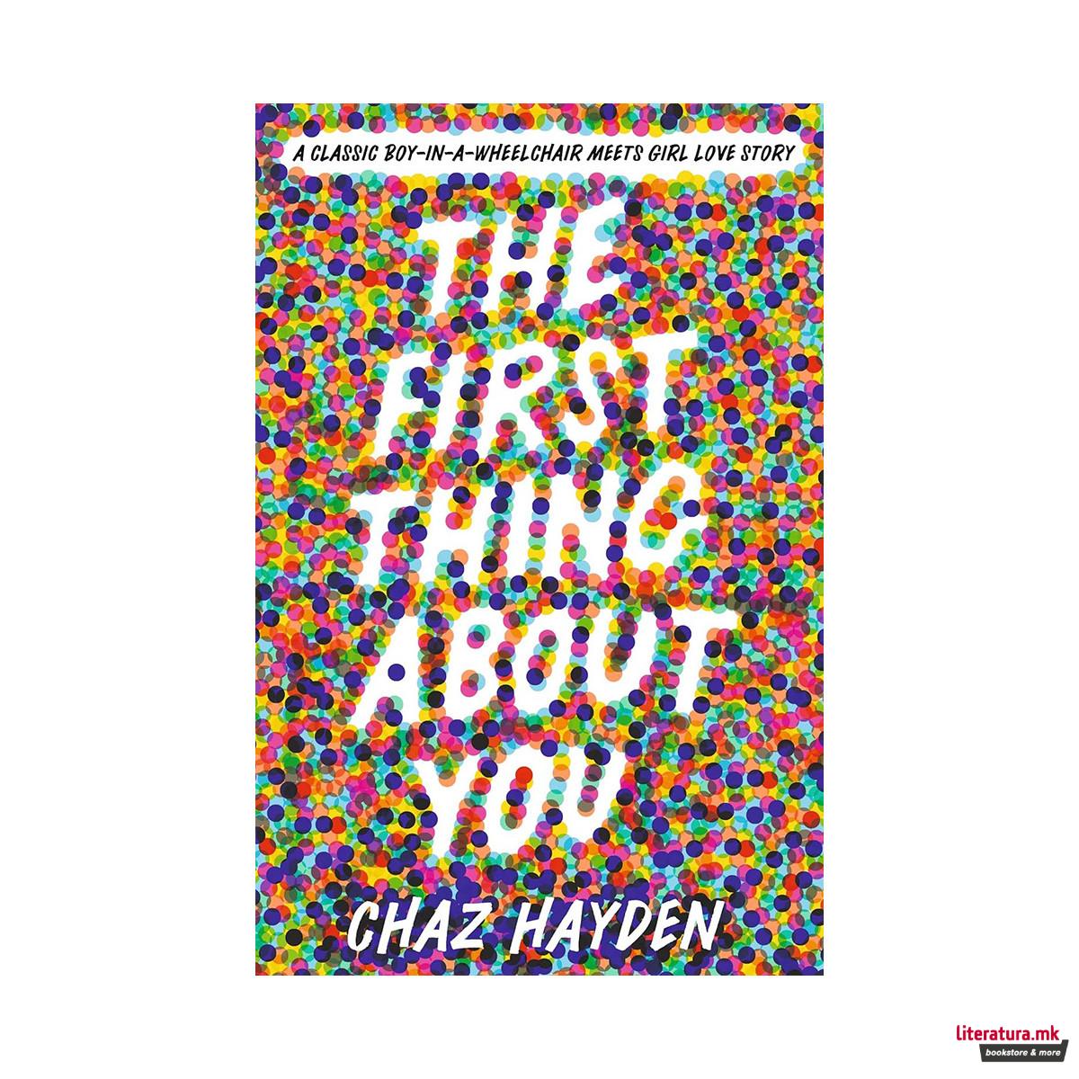 The First Thing About You 