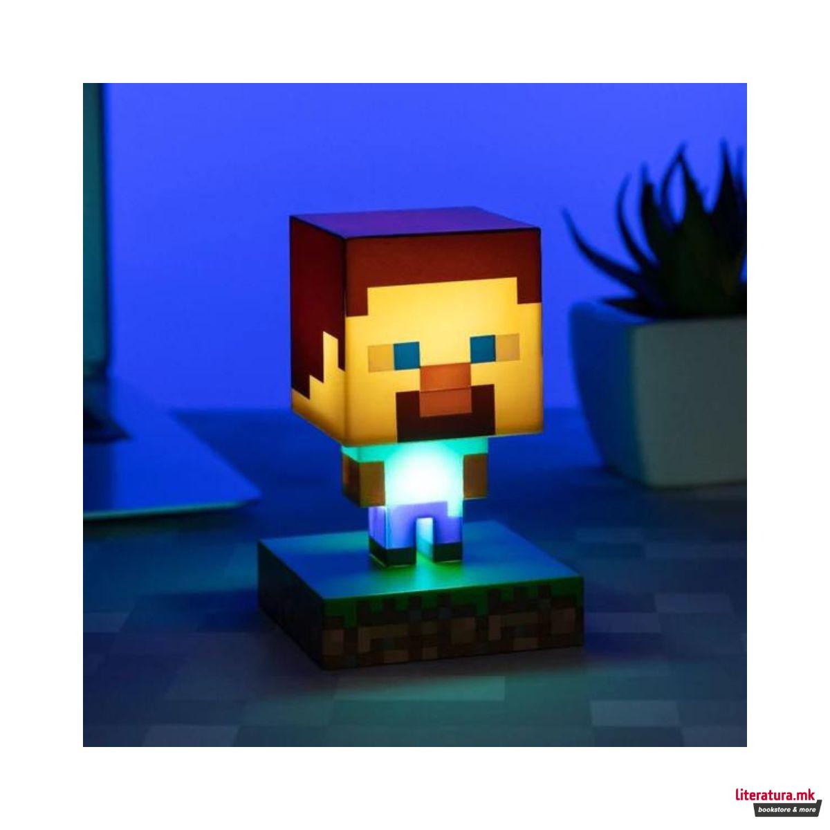 Столна ламба, Minecraft - Steve