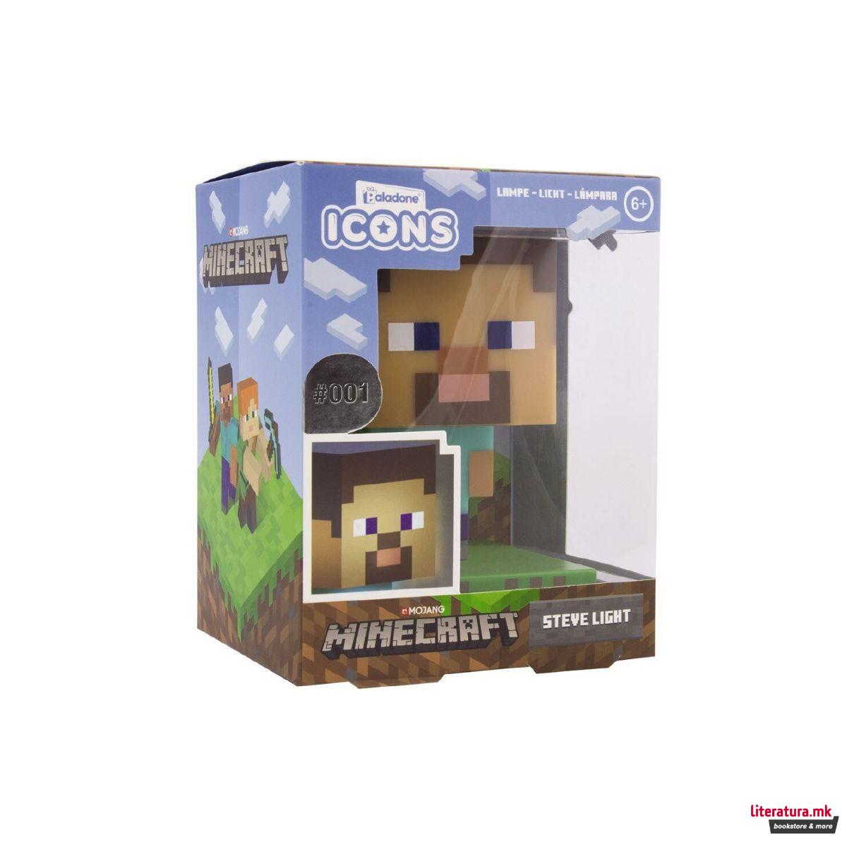 Столна ламба, Minecraft - Steve