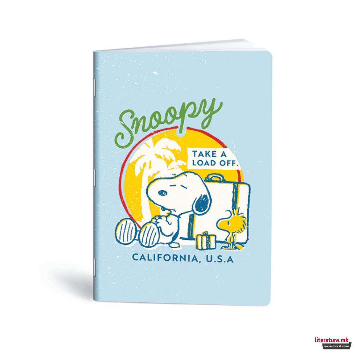 Тетратка, Lipa Mill, Snoopy, A4, коцки