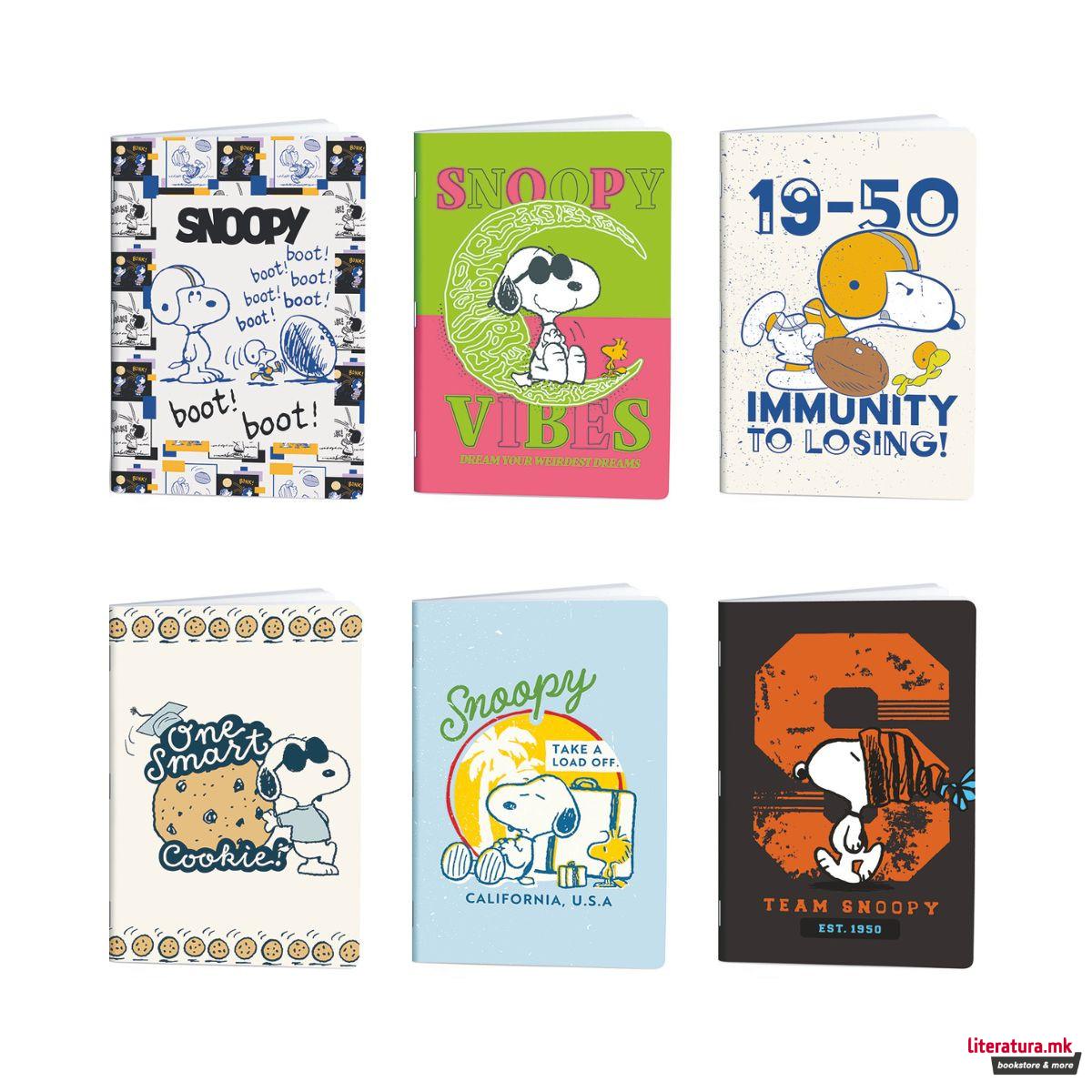 Тетратка, Lipa Mill, Snoopy, A4, коцки