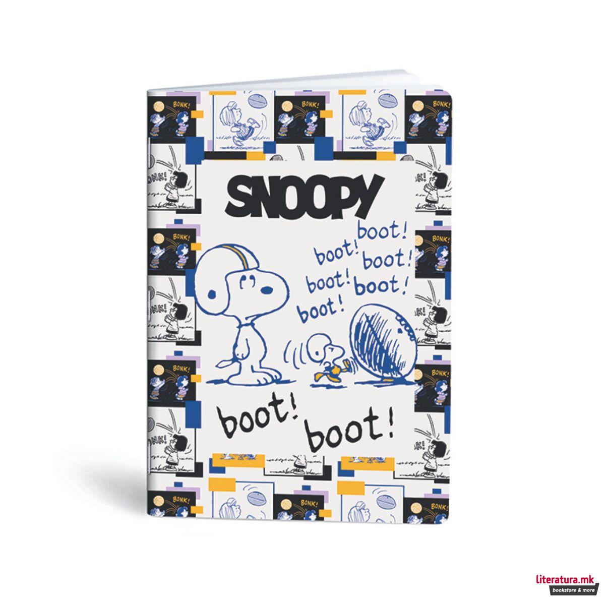 Тетратка, Lipa Mill, Snoopy, A4, линии