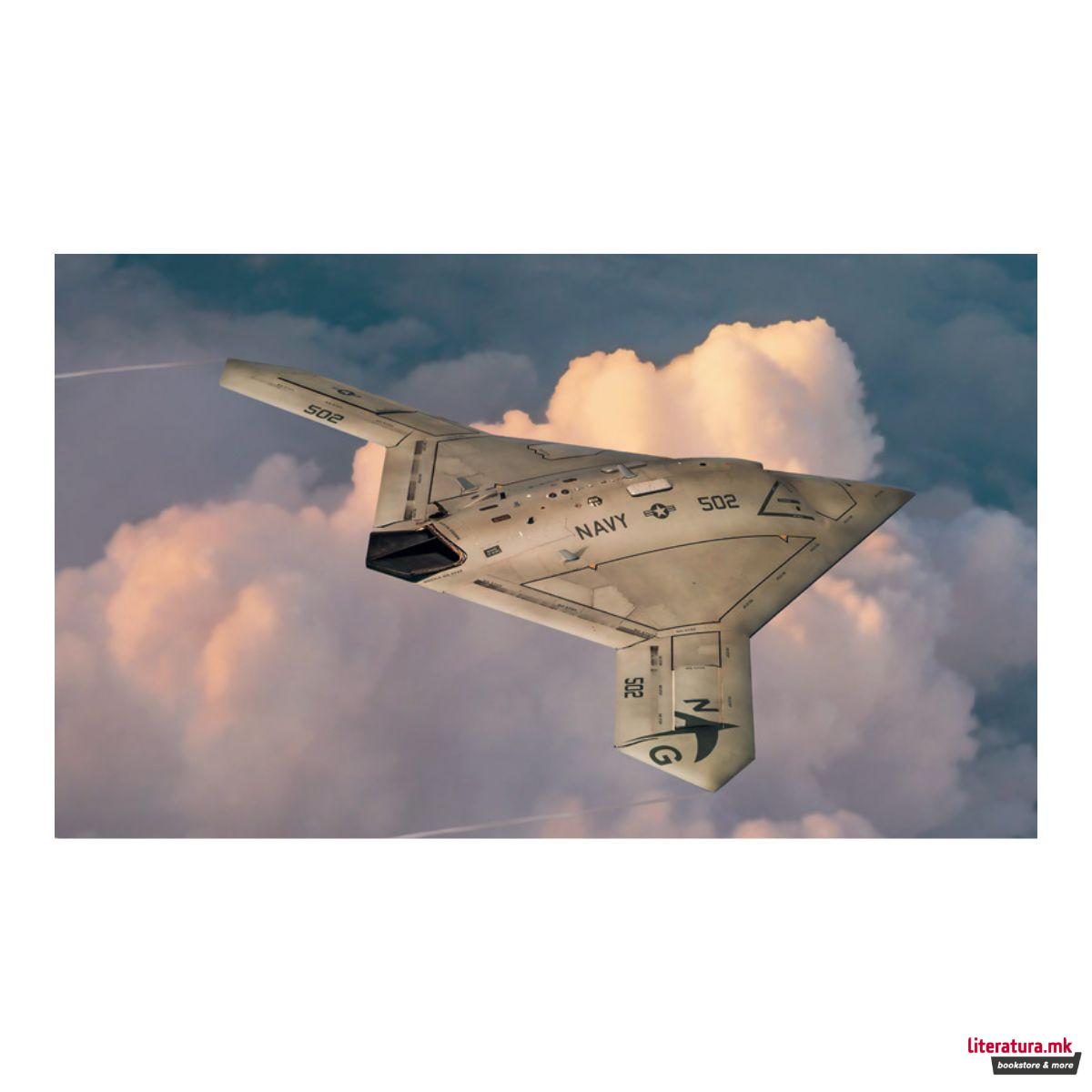 Макета, X47B UCAS, 1:72