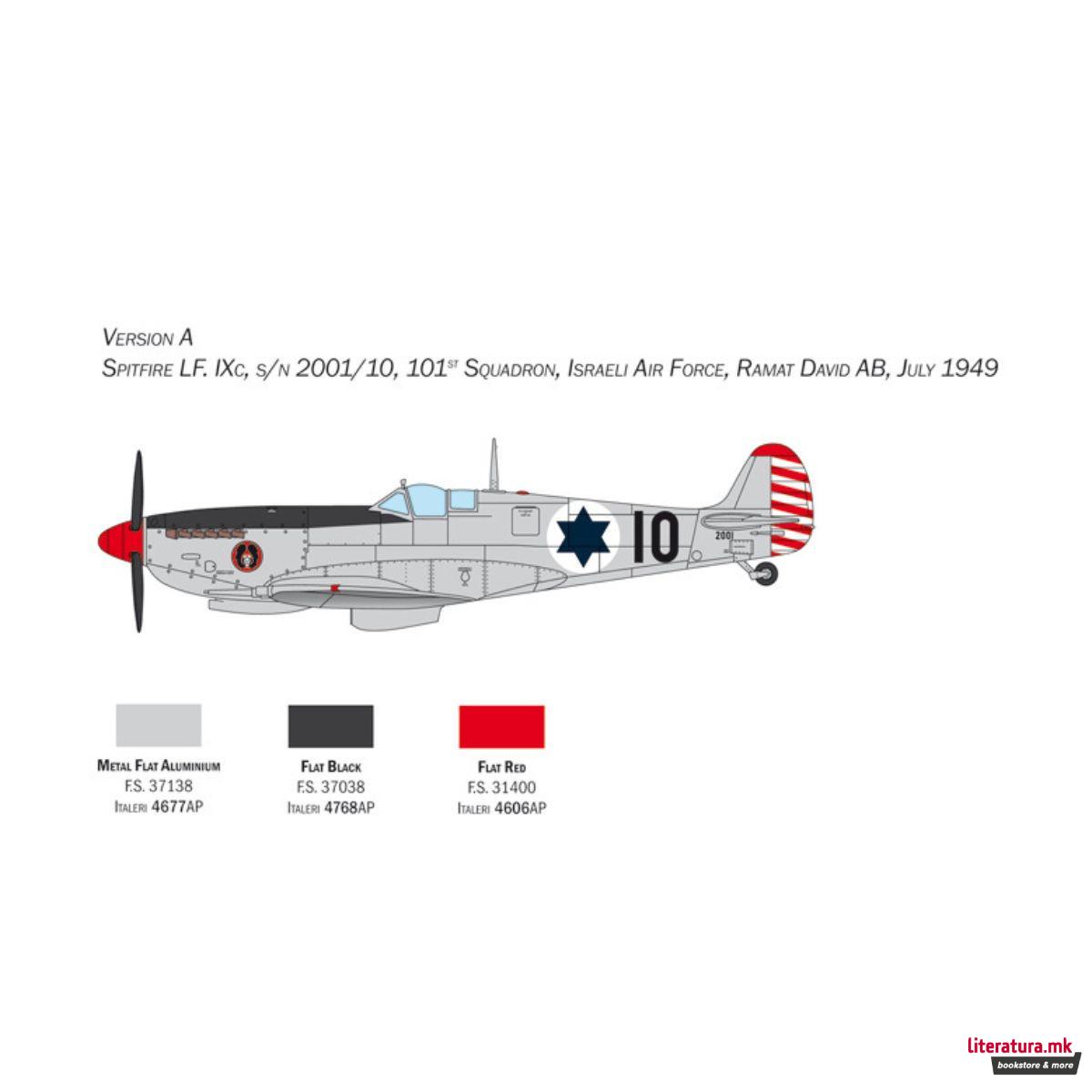 Макета, Spitfire Mk. IX, 1:48