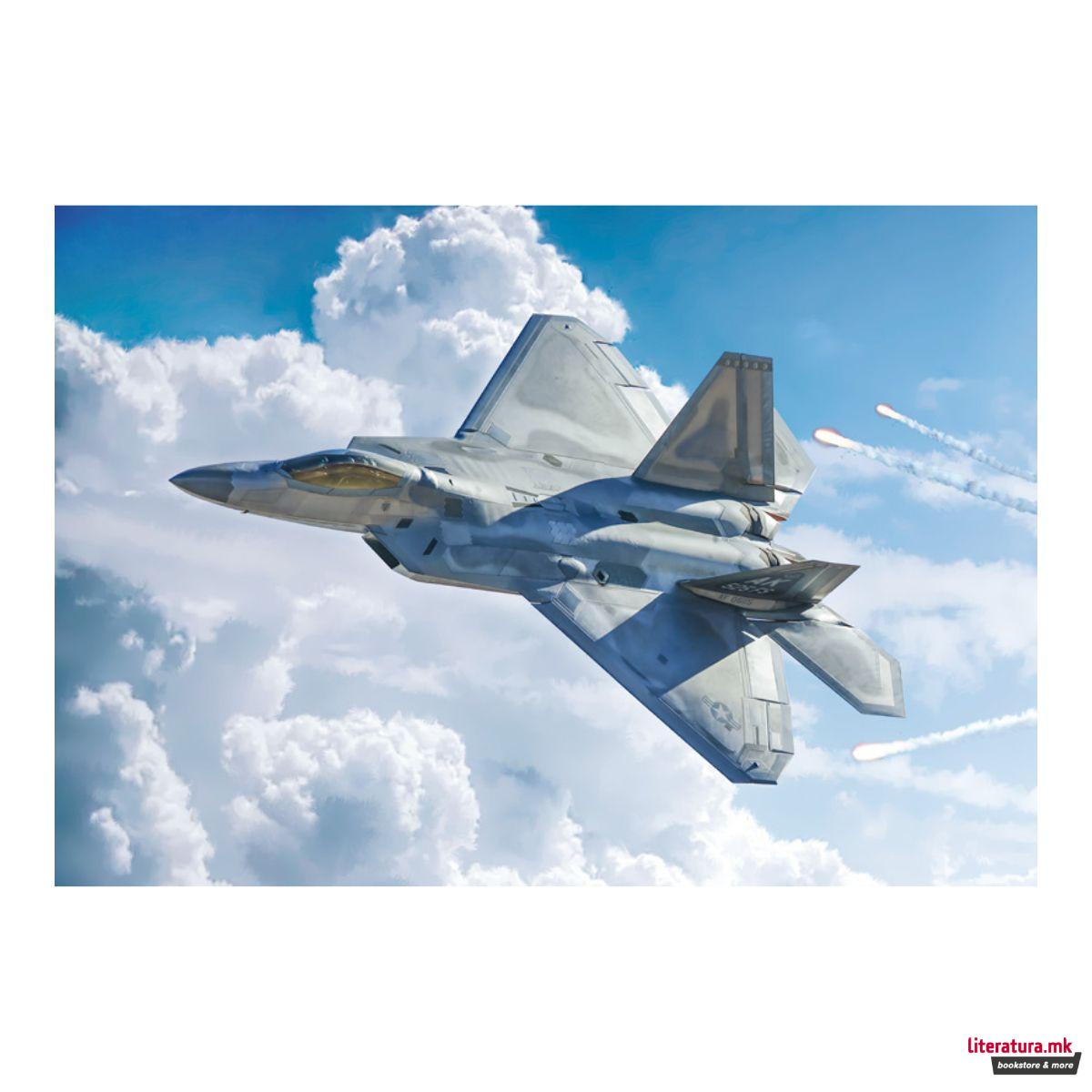 Макета, F-22 A Raptor, 1:48