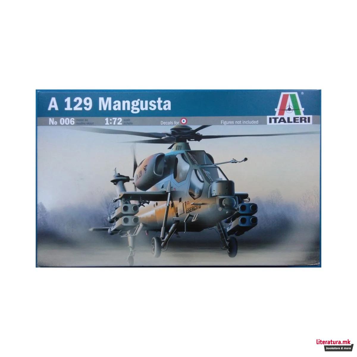 Макета, A-129 Mangusta, 1:72