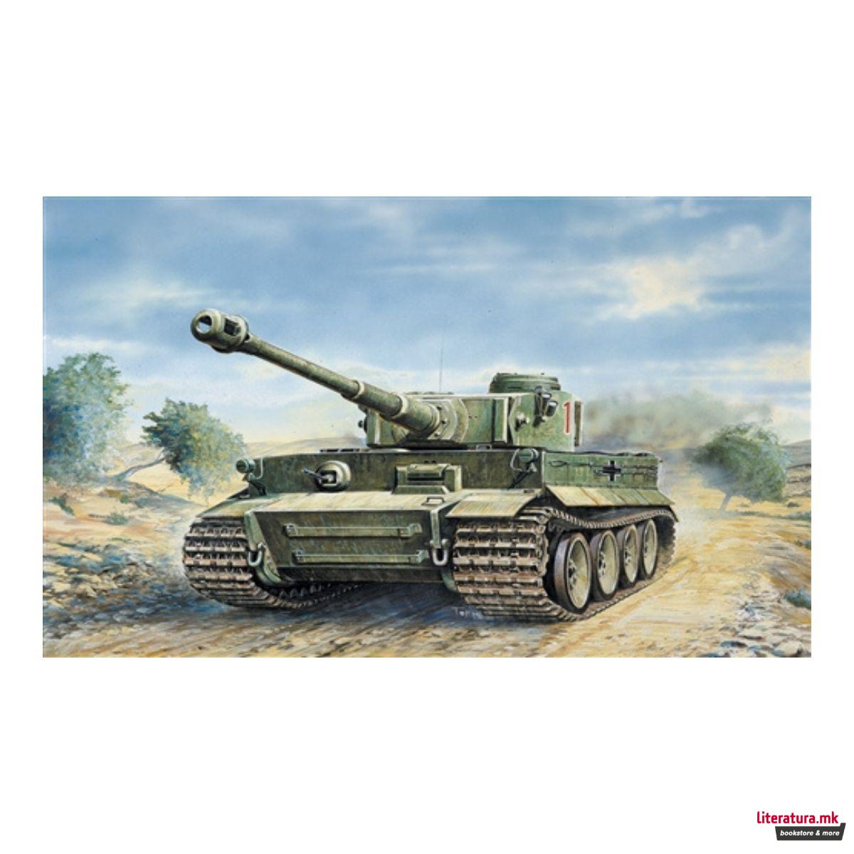 Макета, Tiger I Ausf. E/H1, 1:35 